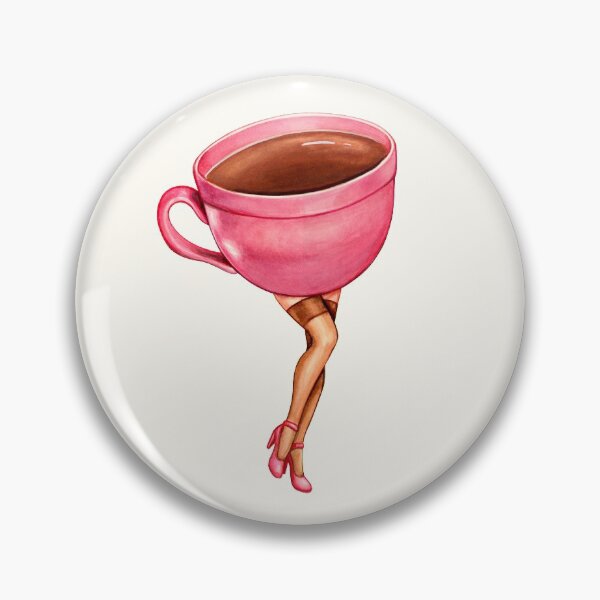 Item preview, Coffee Pin-Up designed and sold by Kelly  Gilleran.