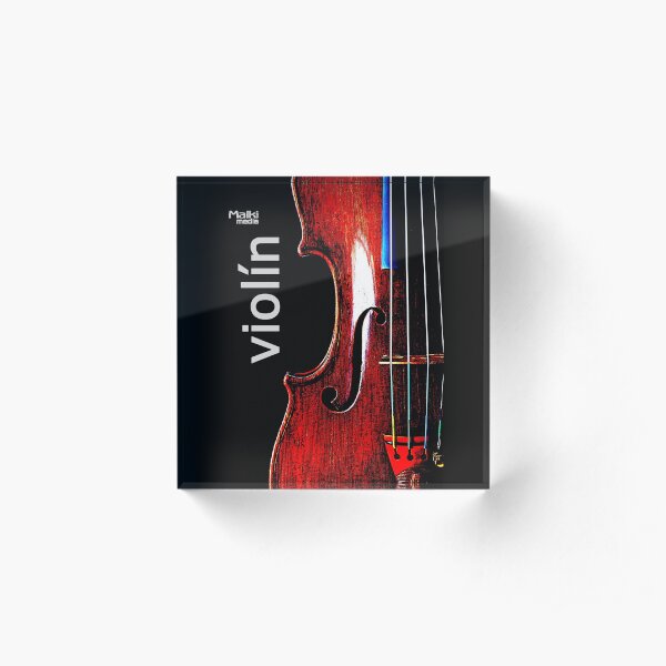 Violin I Acrylic Block