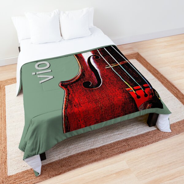 Geige ich Tagesdecke