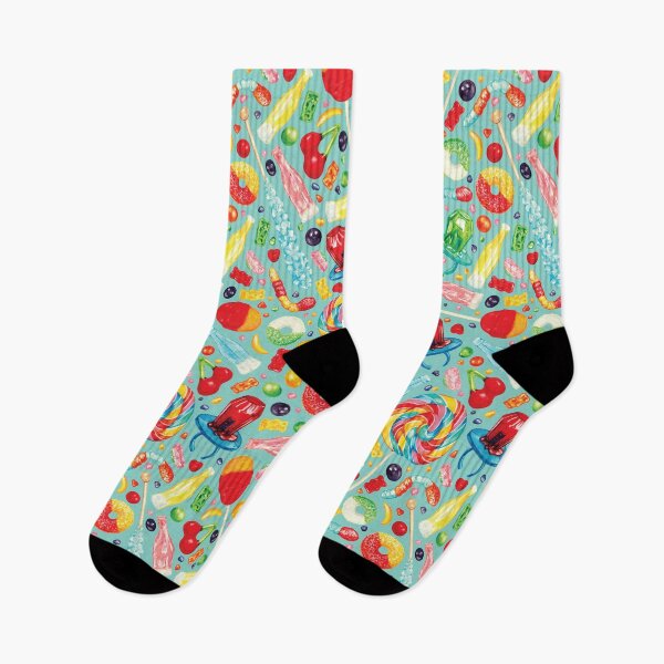 Item preview, Candy Pattern - Blue designed and sold by Kelly  Gilleran.