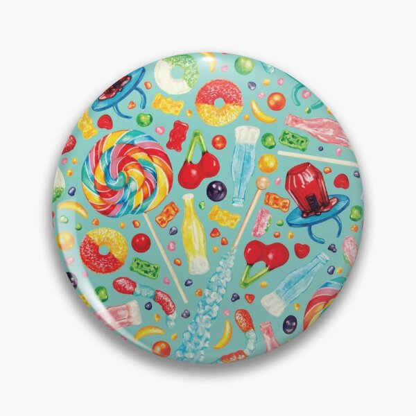 Item preview, Candy Pattern - Blue designed and sold by Kelly  Gilleran.