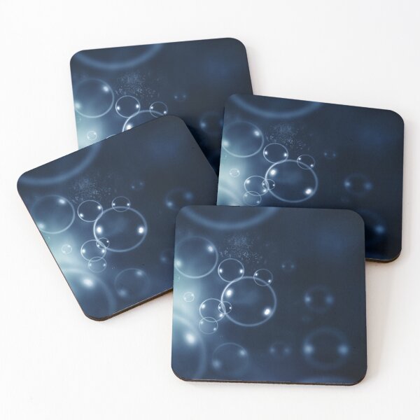 Item preview, Bubbles on black background designed and sold by philippe souvy.