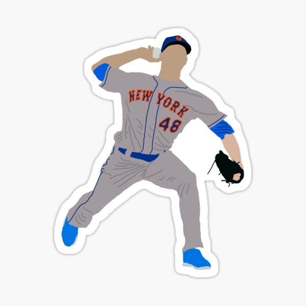 Jacob Degrom Jersey  Sticker for Sale by athleteart20