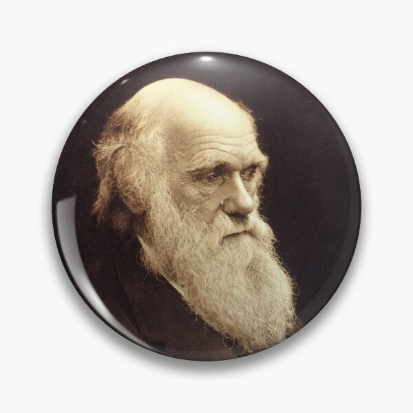 Item preview, Charles Darwin Vintage Portrait  designed and sold by trajeado14.