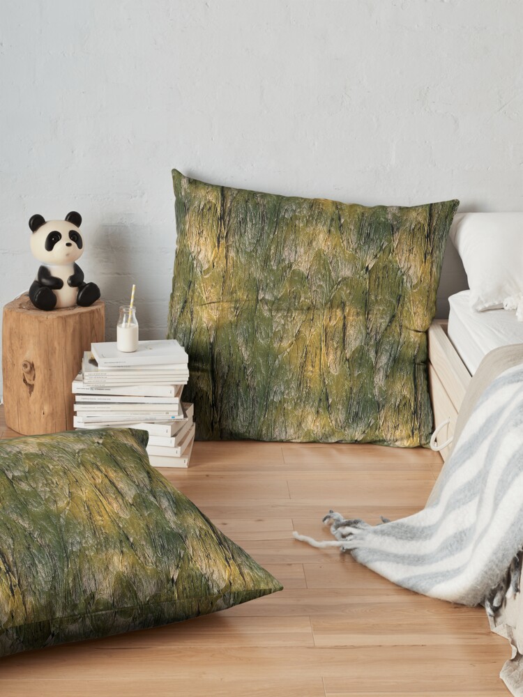 Alternate view of bark texture Floor Pillow
