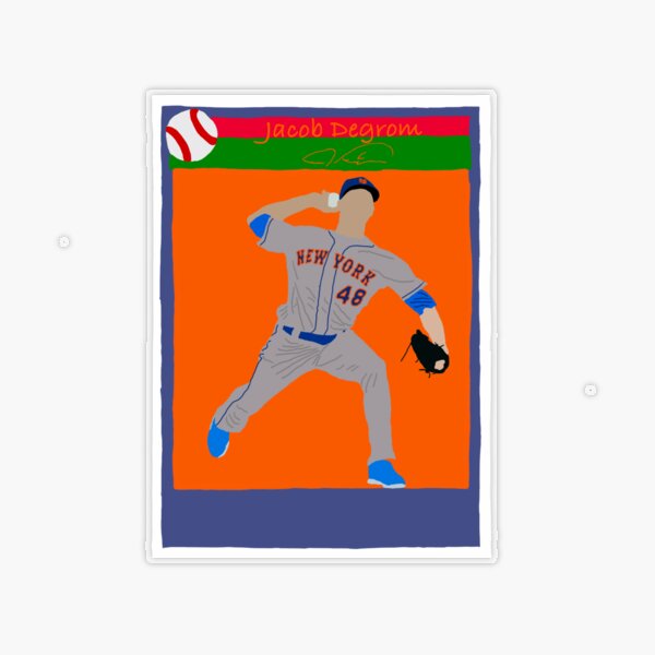 Jacob Degrom Jersey  Sticker for Sale by athleteart20