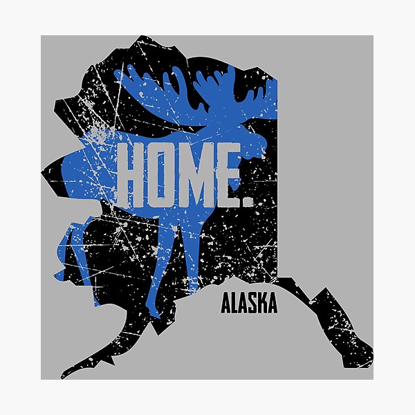 Aperçu de l'œuvre Alaska Splatter Home Design 2 créée et vendue par EJTees.