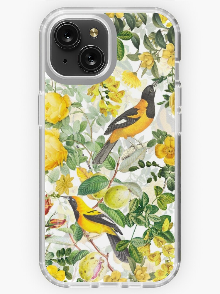 Antique Spring Botanical Flower Rose Botanical Garden | iPhone Case