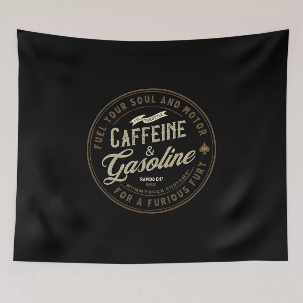 Item preview, Caffeine & Gasoline designed and sold by Mummyduck.