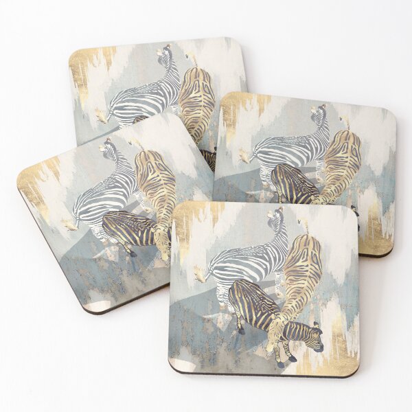 Item preview, Metallic Zebra designed and sold by spacefrogdesign.
