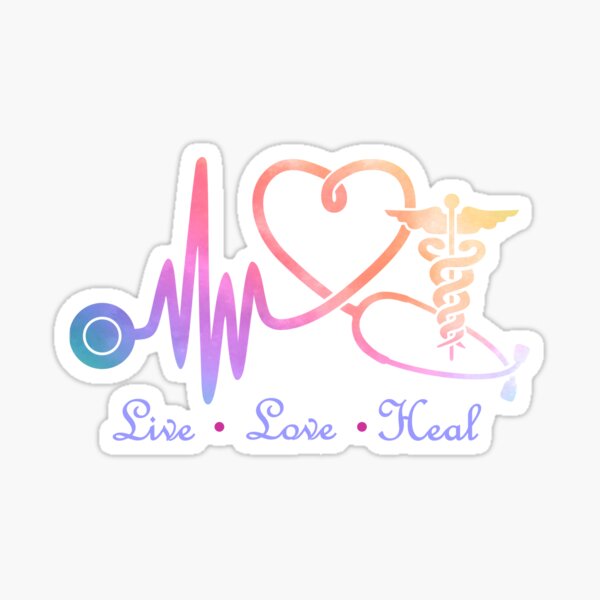 Download Live Love Heal Stickers Redbubble