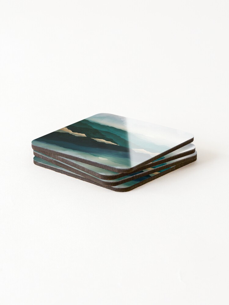 Alternate view of Waters Edge Reflection Coasters (Set of 4)