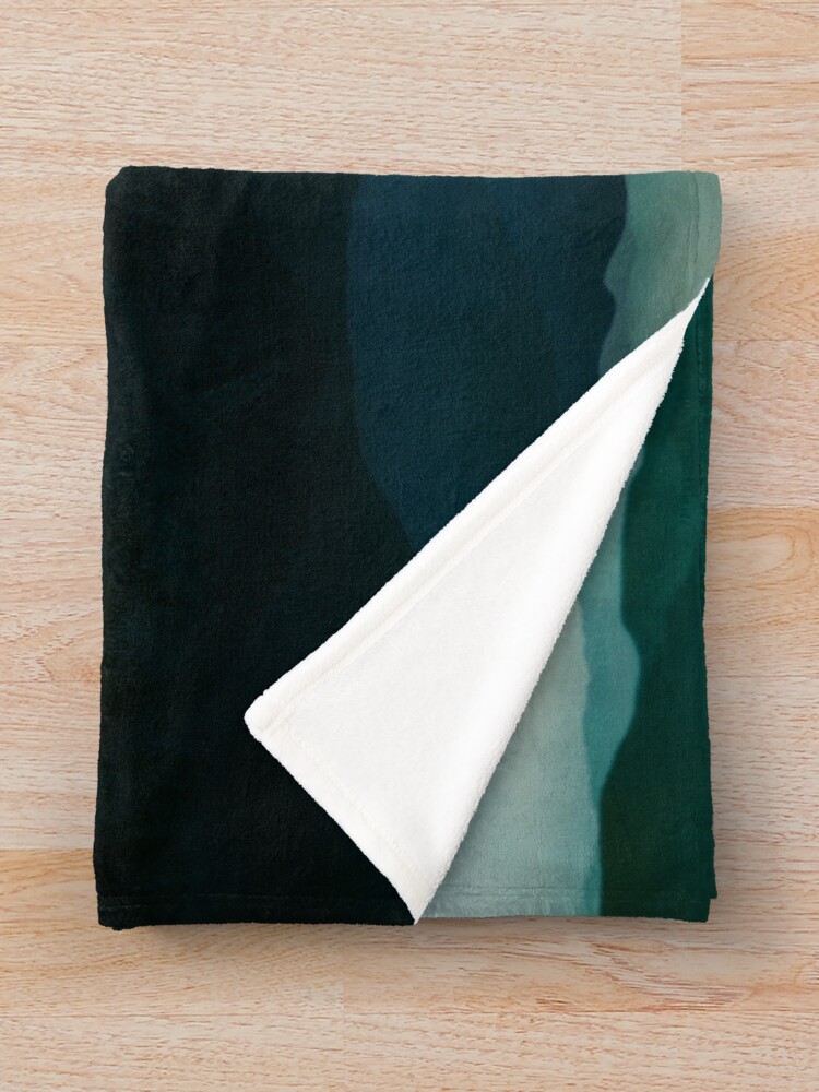 Alternate view of Waters Edge Reflection Throw Blanket