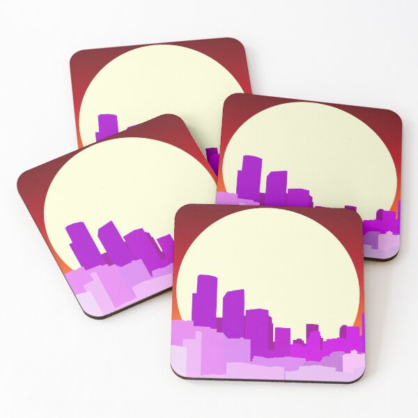 Item preview, Purple City Nights designed and sold by FakeFate.