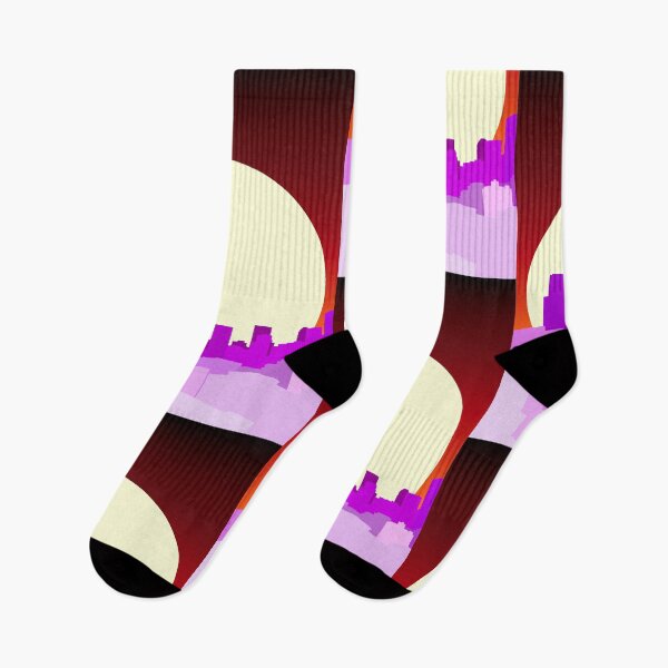 Item preview, Purple City Nights designed and sold by FakeFate.