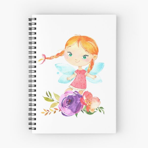 Item preview, Flower Pigtail Fairy designed and sold by KitsunePrints.