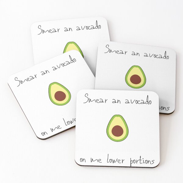 Item preview, Smear An Avocado - Victoria Wood Funny Quote designed and sold by DontKnowMuch.