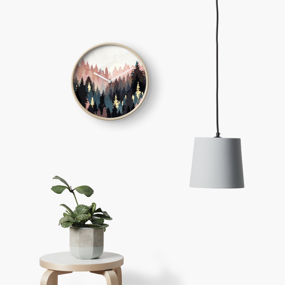Spring Forest Light Clock