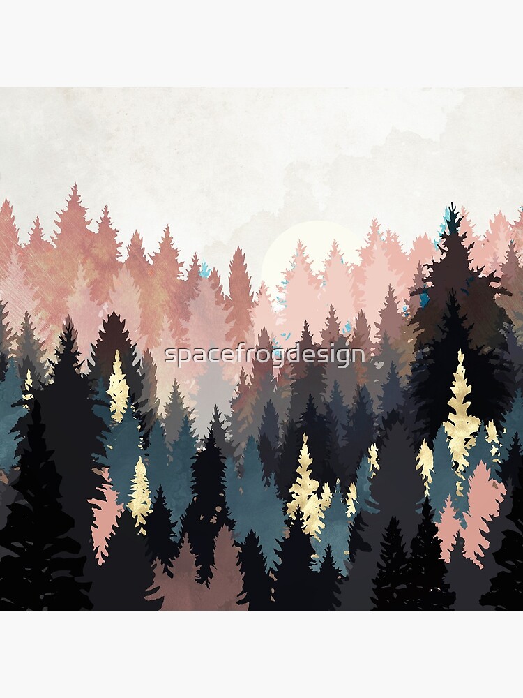 Spring Forest Light by spacefrogdesign