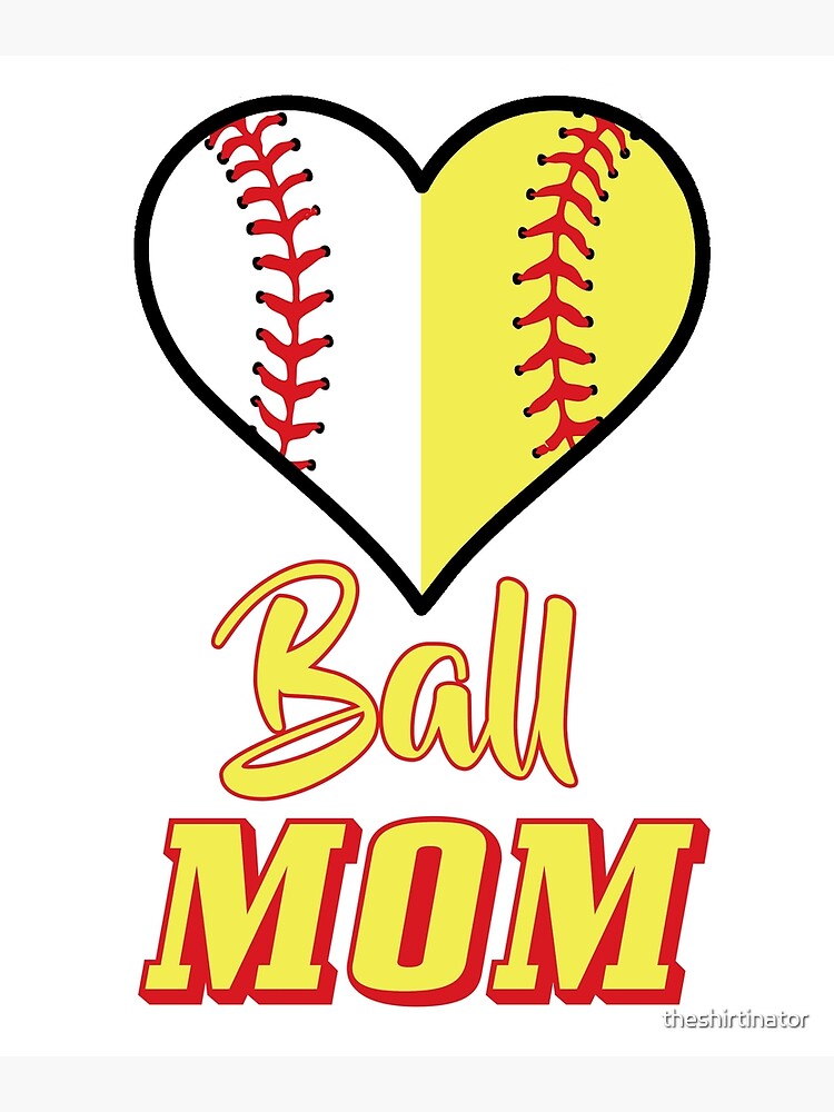 Baseball Mom and Baseball Heart Glitter Tattoo Stickers