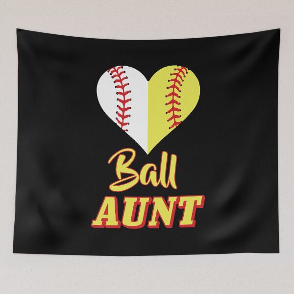 Item preview, Softball Baseball Aunt Outfit Sport Fan Auntie Gift designed and sold by theshirtinator.