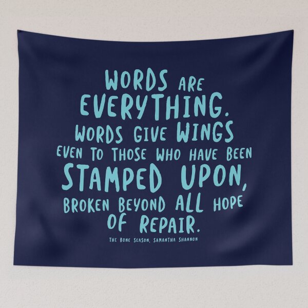 Item preview, Words give wings designed and sold by teamasthers.