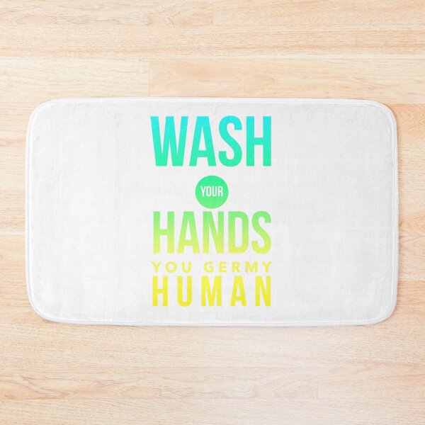 Item preview, Wash Your Hands You Germy Human -Sunset designed and sold by Funkymask.