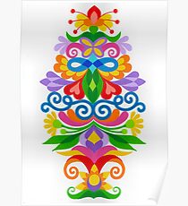 Vertical Artwork - Brush And Gouache Poster