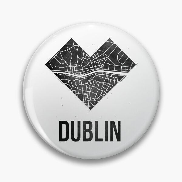 Item preview, Dublin map designed and sold by Motivburg.