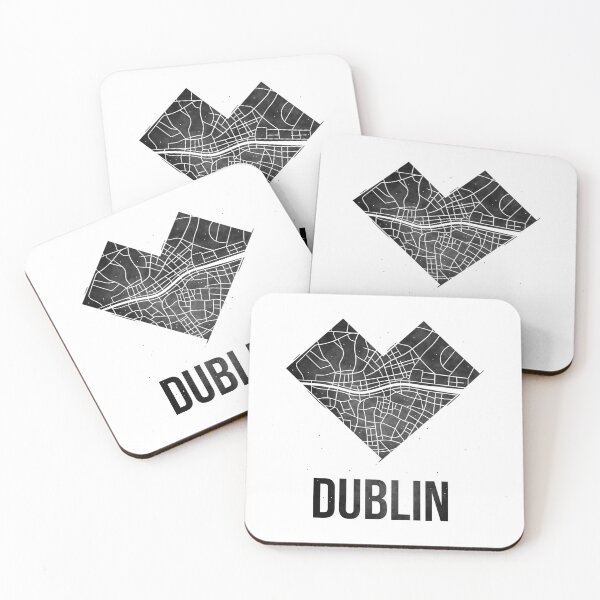 Item preview, Dublin map designed and sold by Motivburg.