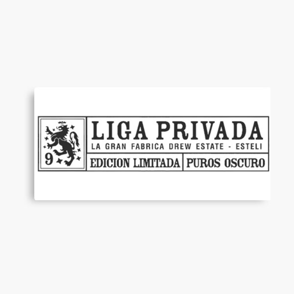 liga privada cigar Canvas Print