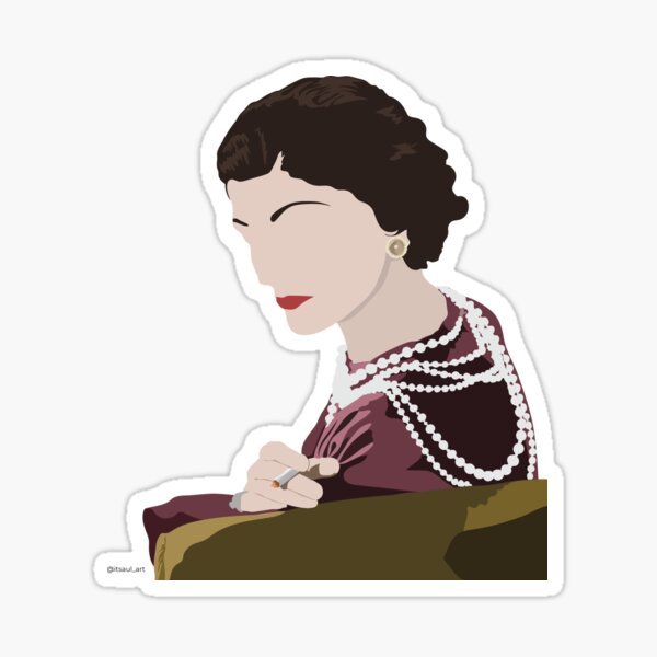 Coco Chanel Sticker