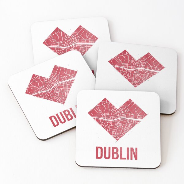 Item preview, Dublin map designed and sold by Motivburg.