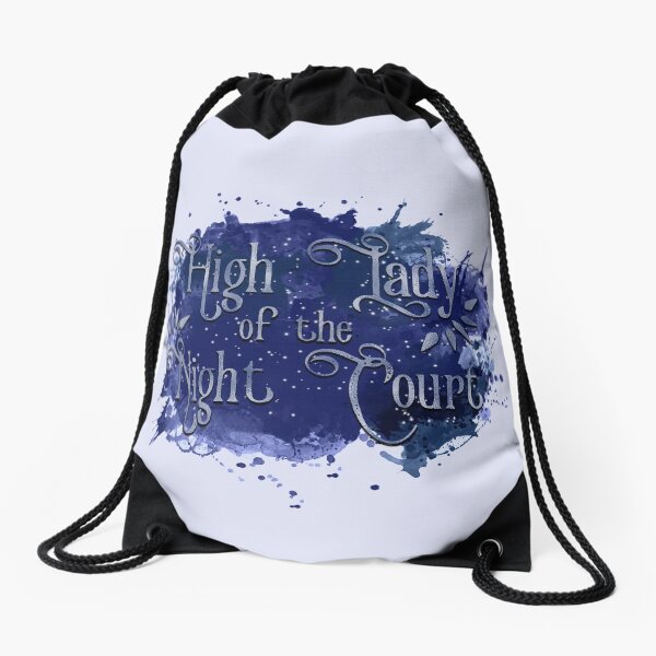 High Lady of the Night Court Drawstring Bag