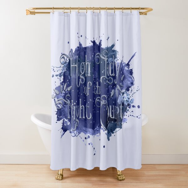 High Lady of the Night Court Shower Curtain