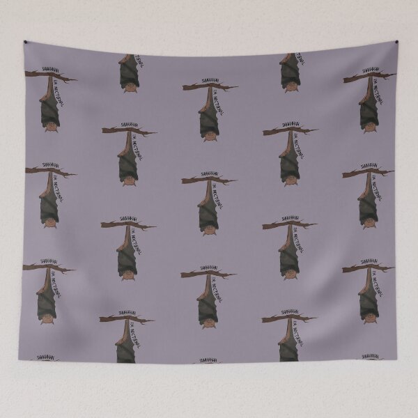 Item preview, Sleeping, Nocturnal Bat designed and sold by Amy Hadden.