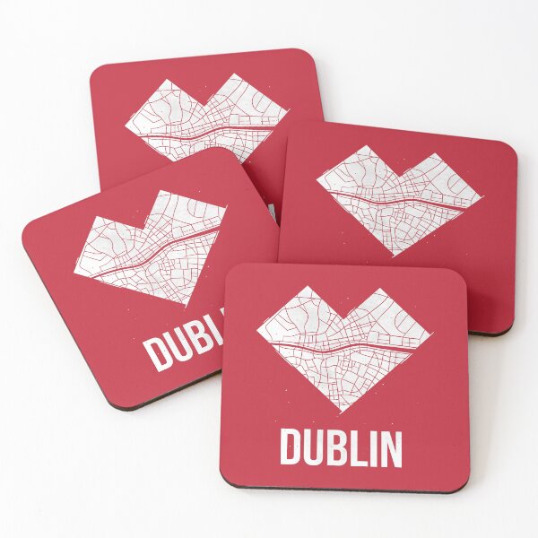 Item preview, Dublin map designed and sold by Motivburg.
