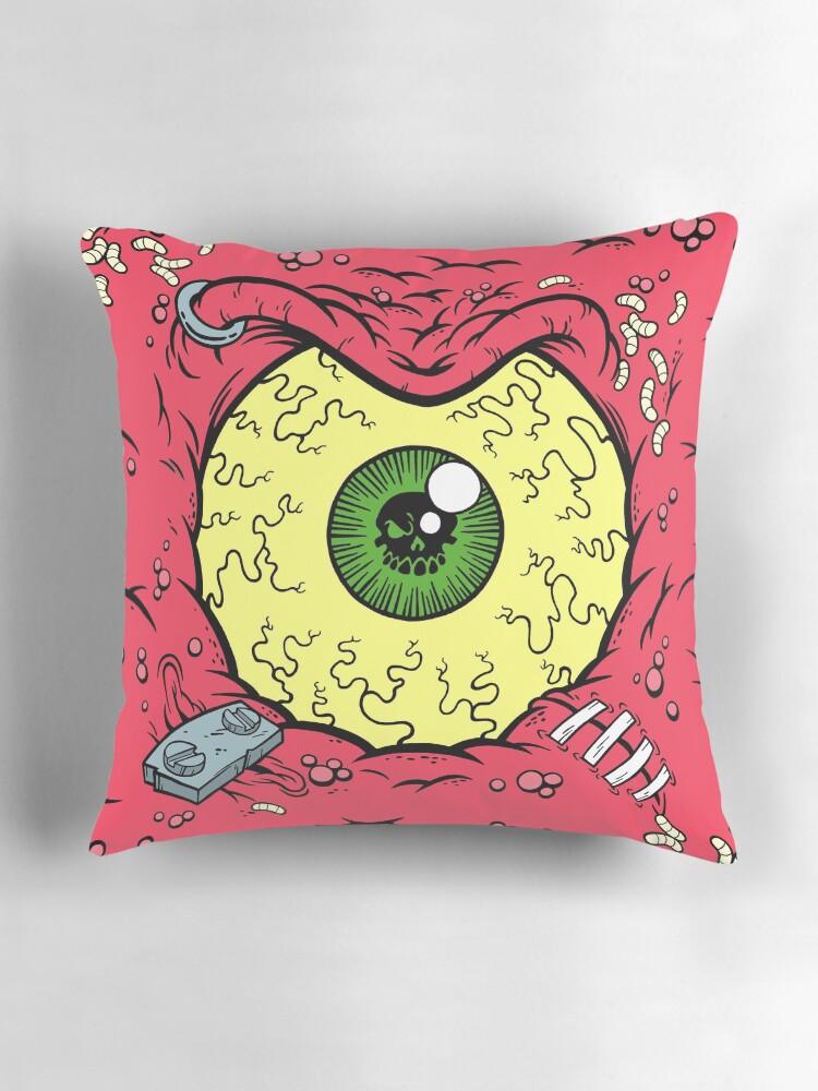 Thumbnail 3 of 4, Pillow, STINK-EYE designed and sold by MINION-FACTORY.