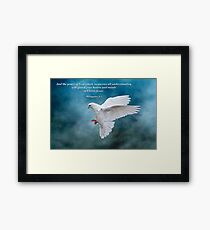 The Peace of God which surpasses all understanding . . . Framed Print