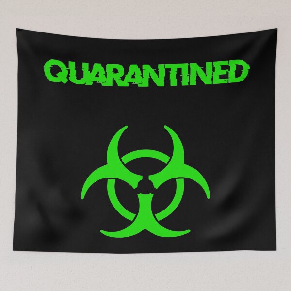 Item preview, Quarantined Biohazard Green Version designed and sold by DafyddEm.