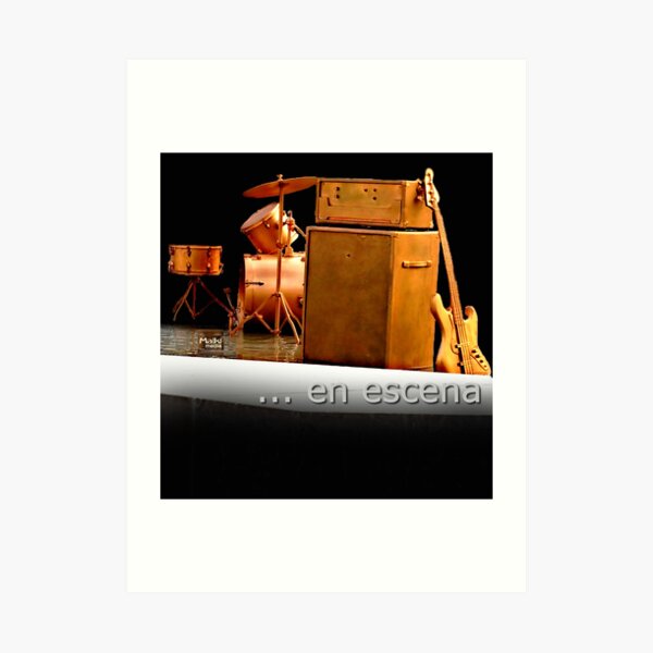 En Escena Lámina artística