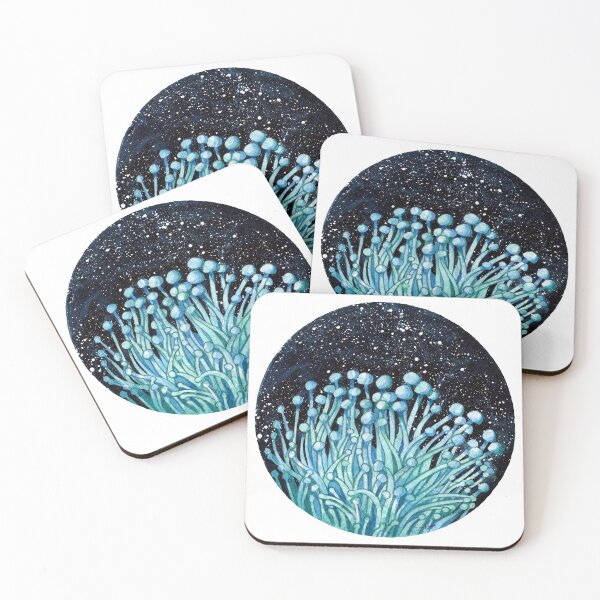 Item preview, Night Mushrooms designed and sold by SamNagelArt.