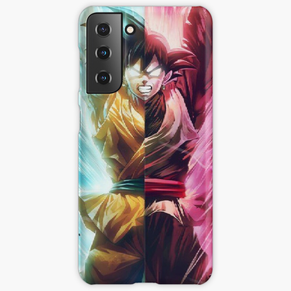 Goku And Black Goku Iphone Cases And Covers Samsung Galaxy Phone Case For Sale By Johann36 