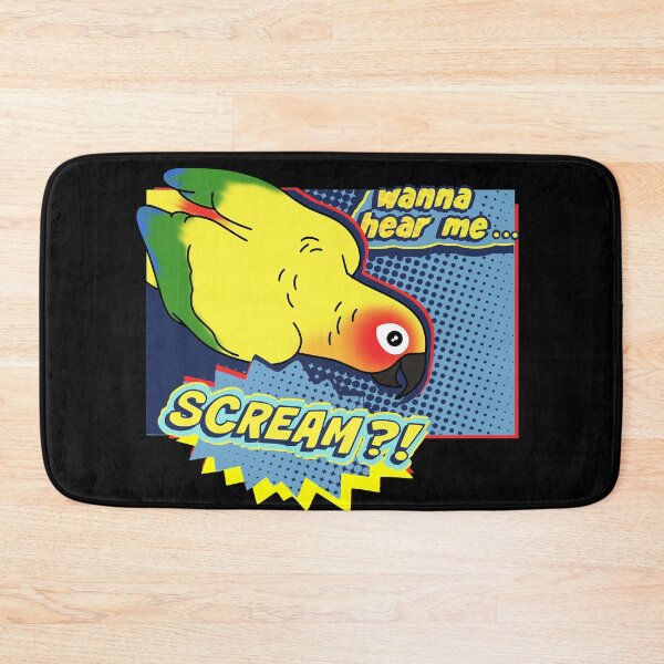 Item preview, Wanna hear me Scream? Sun Conure Comic designed and sold by FandomizedRose.