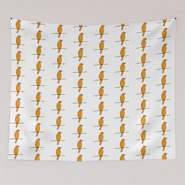 Item preview, Yellow Bird on a Branch  designed and sold by Livia1209.