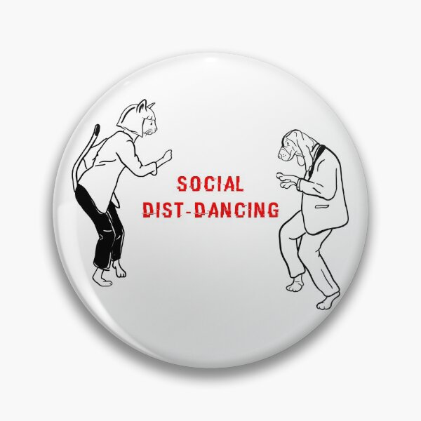 Item preview, Social Distancing Dancing designed and sold by ShineEyePirate.