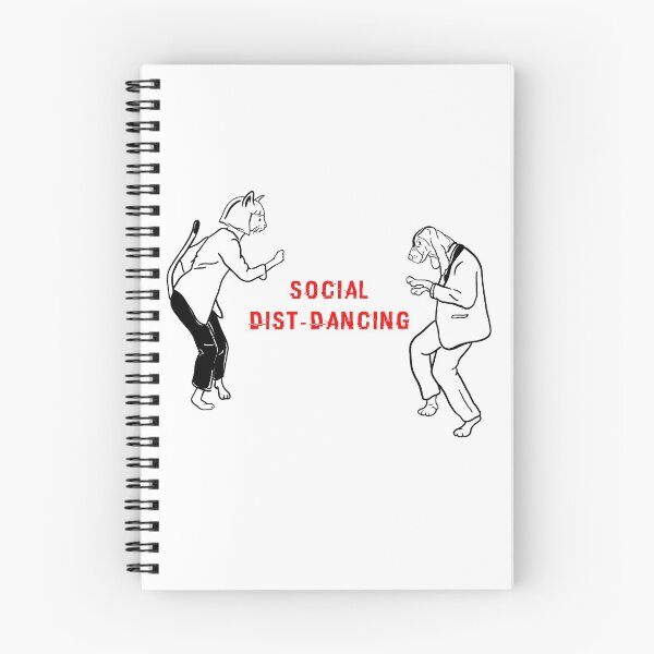 Item preview, Social Distancing Dancing designed and sold by ShineEyePirate.