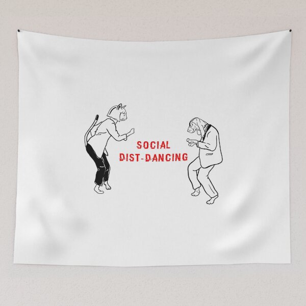 Item preview, Social Distancing Dancing designed and sold by ShineEyePirate.