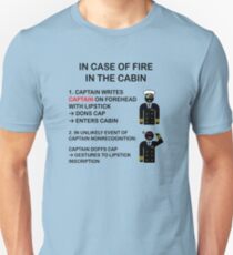Captain Dons Cap Unisex T-Shirt