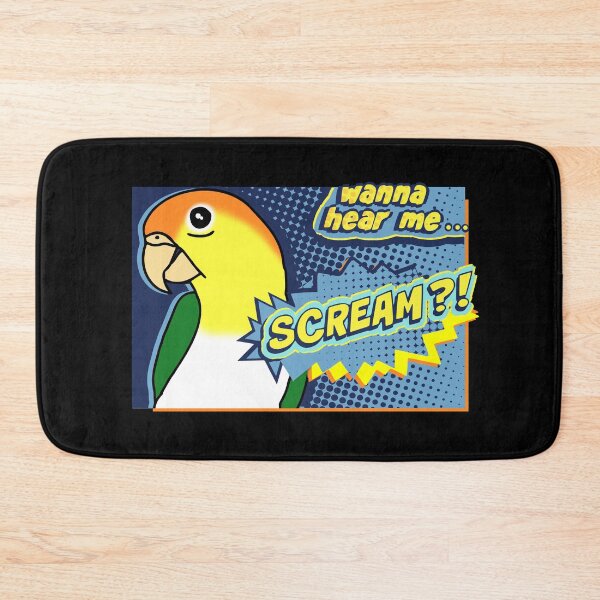 Item preview, Wanna hear me Scream? White bellied Caique Comic designed and sold by FandomizedRose.